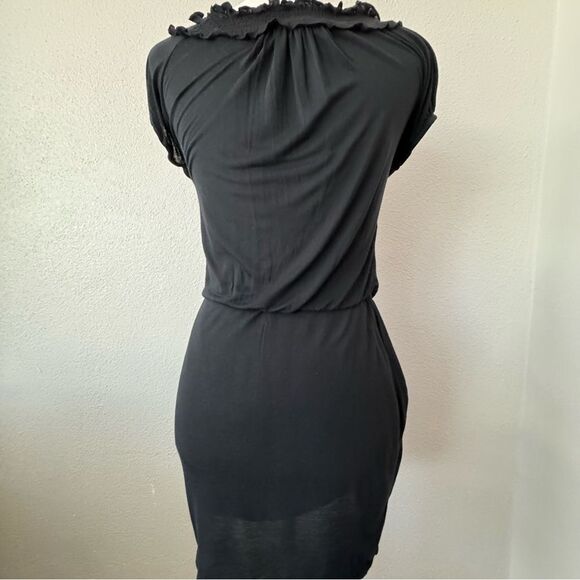 BCBG MaxAzria Black Dress Pockets Sleeveless SZ XXS - Picture 5 of 13